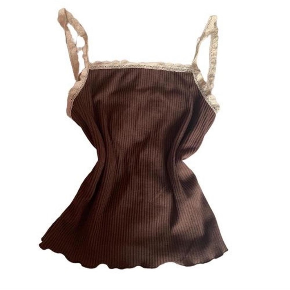 Brown cami